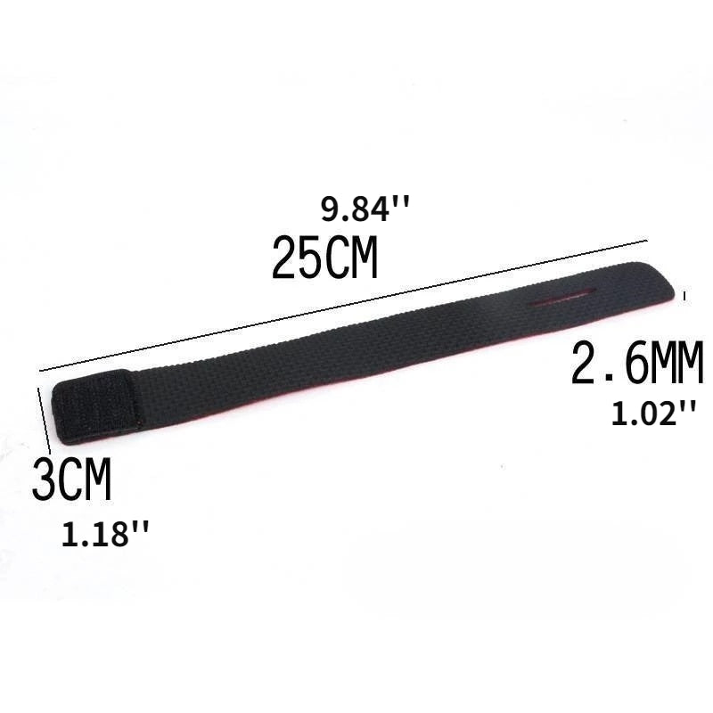 10pcs Fishing Rod Belts, Ties for Spinning Rods, Fly Rods, Fishing Tackle Accessories with Fixing Strap Ropes