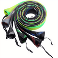 6pcs Fishing Rod Sock: Protect Your Rod & Improve Your Casting Performance - Braided Mesh Rod Cover for Musky, Ice, Fly & Spey Rods