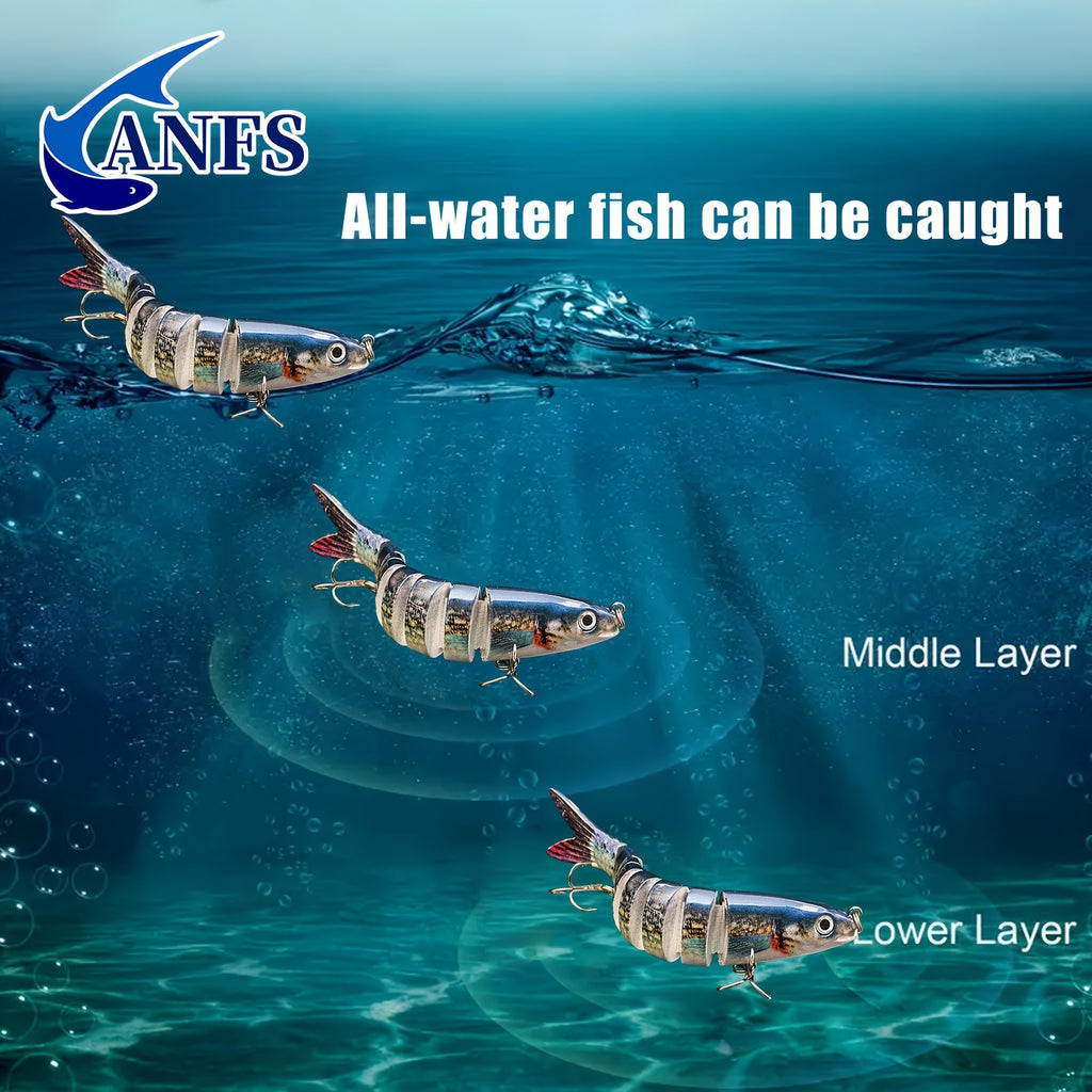 Fishing Lures Multi Jointed Swimbait Crankbait