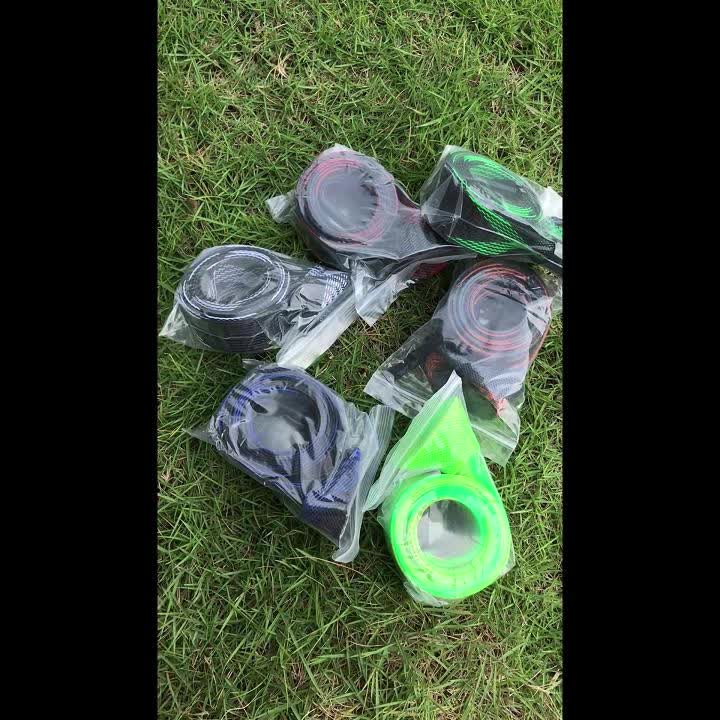 6pcs Fishing Rod Sock: Protect Your Rod & Improve Your Casting Performance - Braided Mesh Rod Cover for Musky, Ice, Fly & Spey Rods