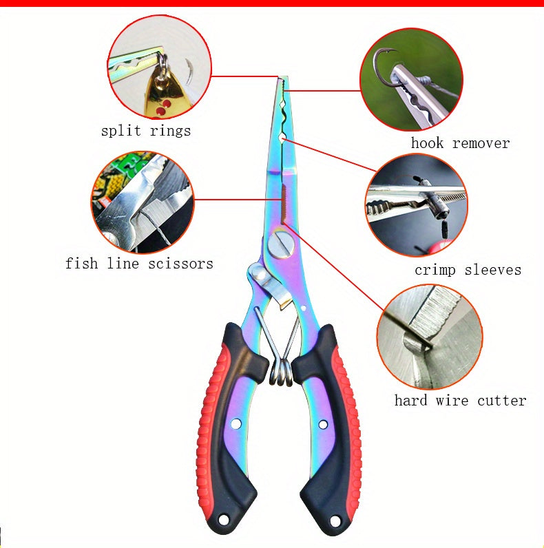 Multifunctional Stainless Steel Fishing Pliers