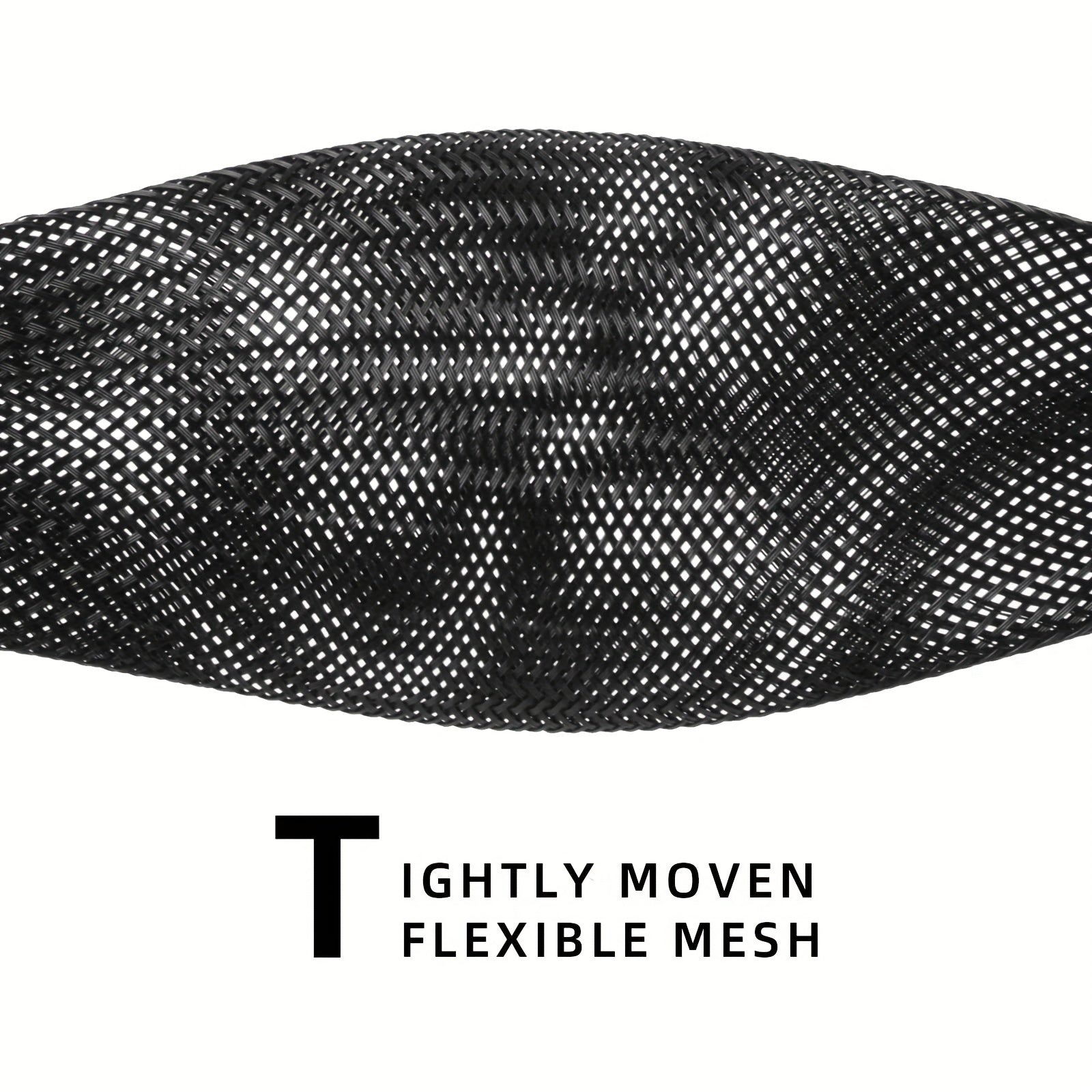 6pcs Fishing Rod Sock: Protect Your Rod & Improve Your Casting Performance - Braided Mesh Rod Cover for Musky, Ice, Fly & Spey Rods