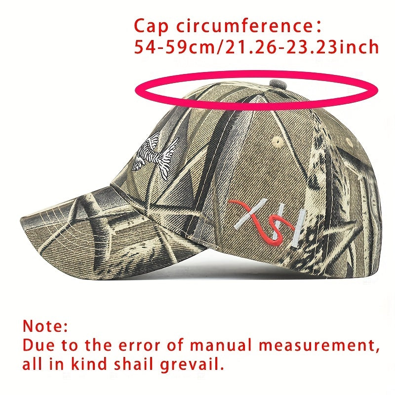 Fish Embroidery Peaked Cap Outdoor Fishing Lovers Baseball Cap For Men And Women
