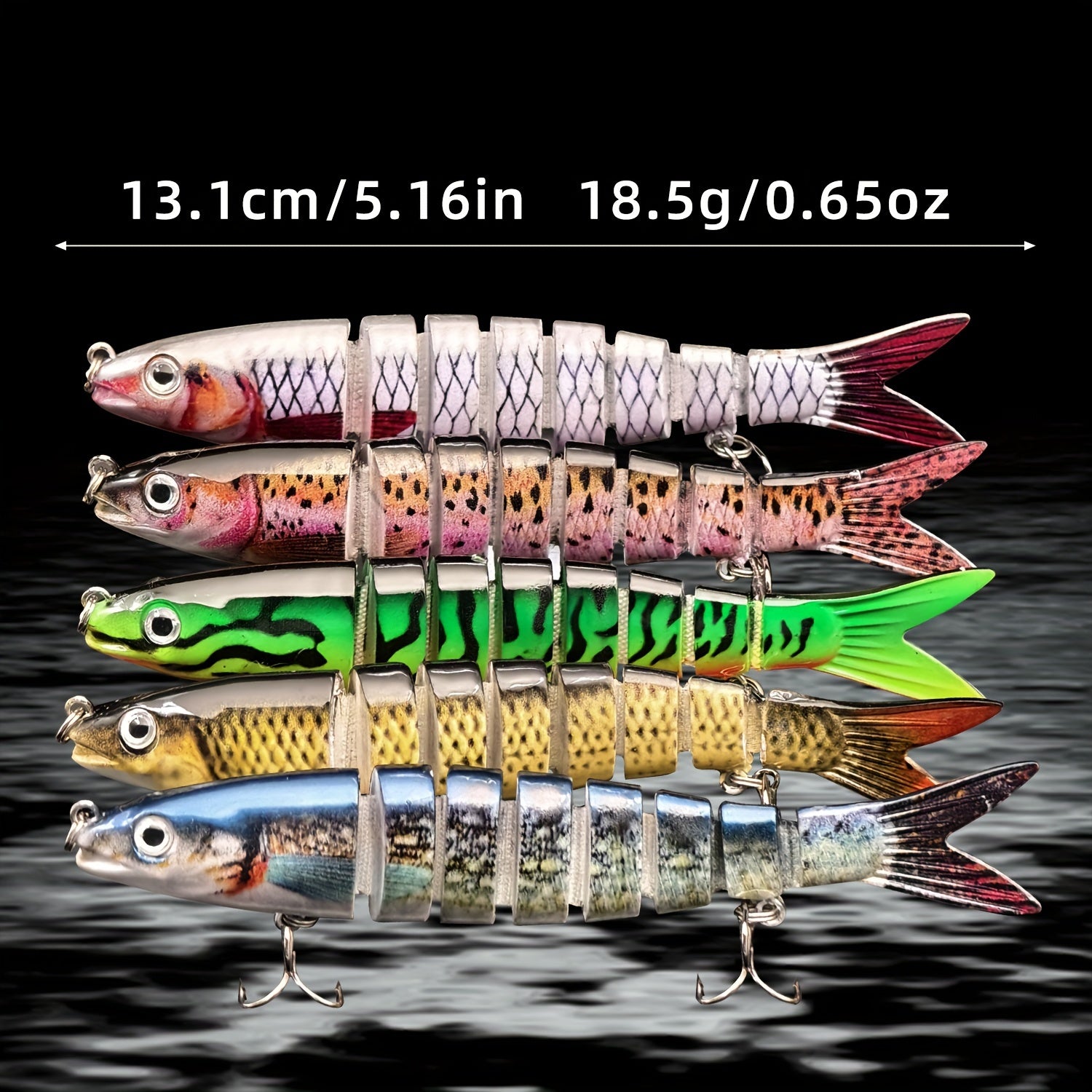 Fishing Lures Multi Jointed Swimbait Crankbait
